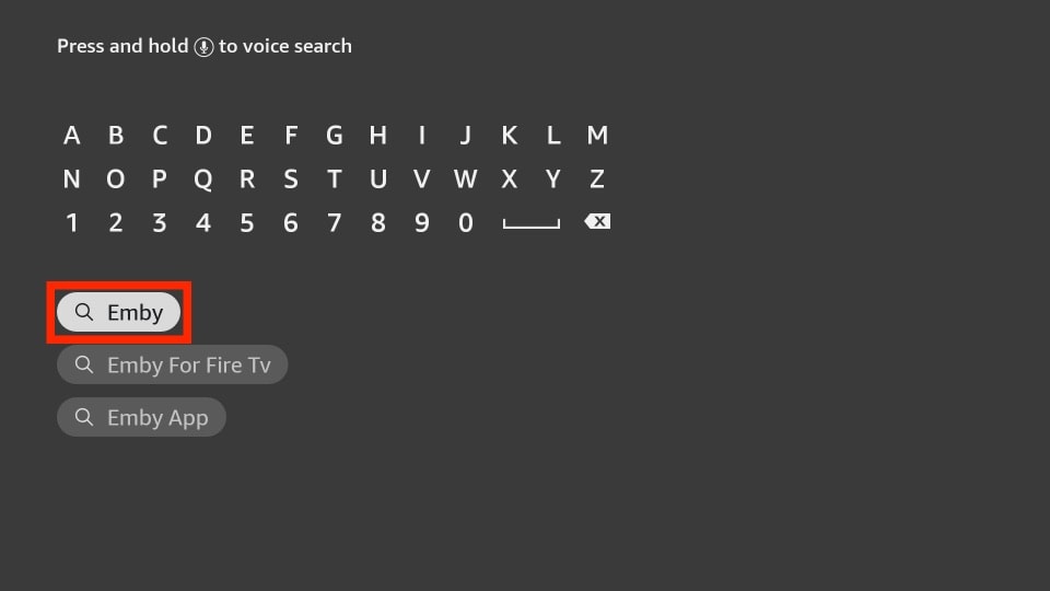 search emby