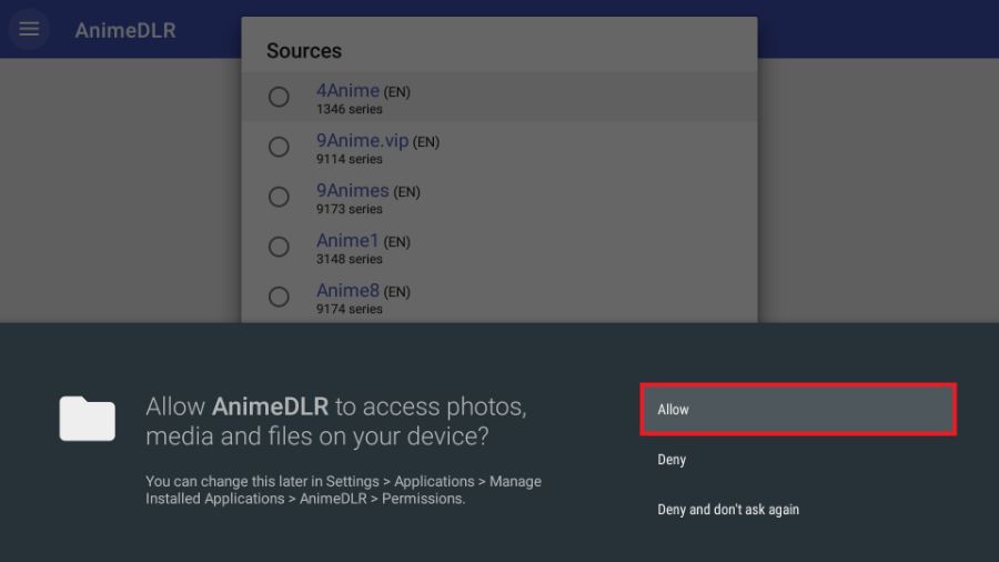 animedlr for firestick