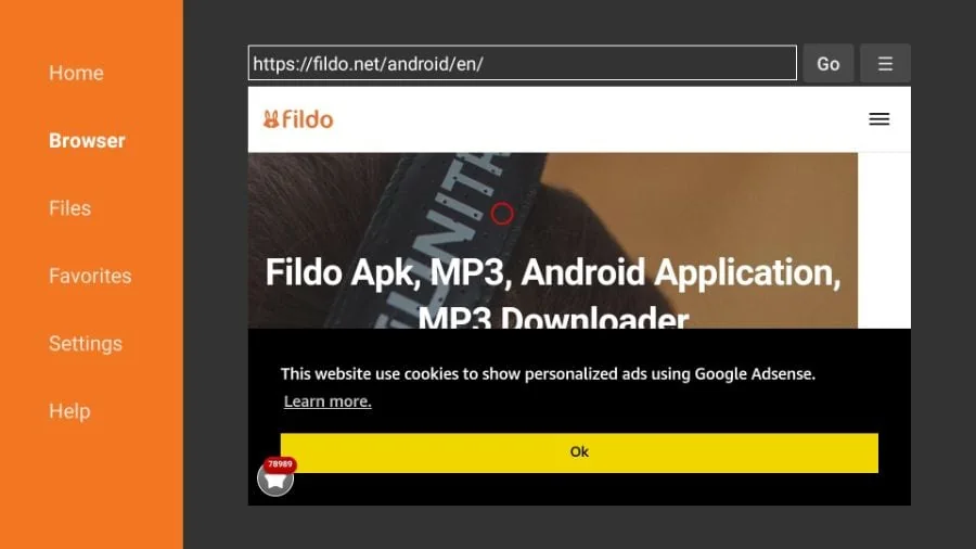 fildo app on firestick