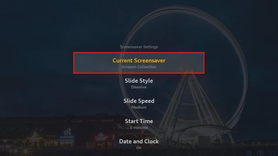 firestick screensaver