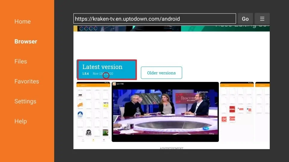 kraken tv