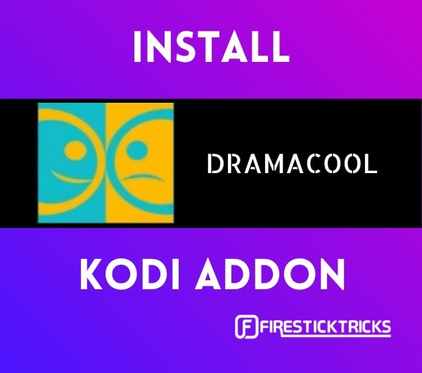 how to install dramacool kodi addon
