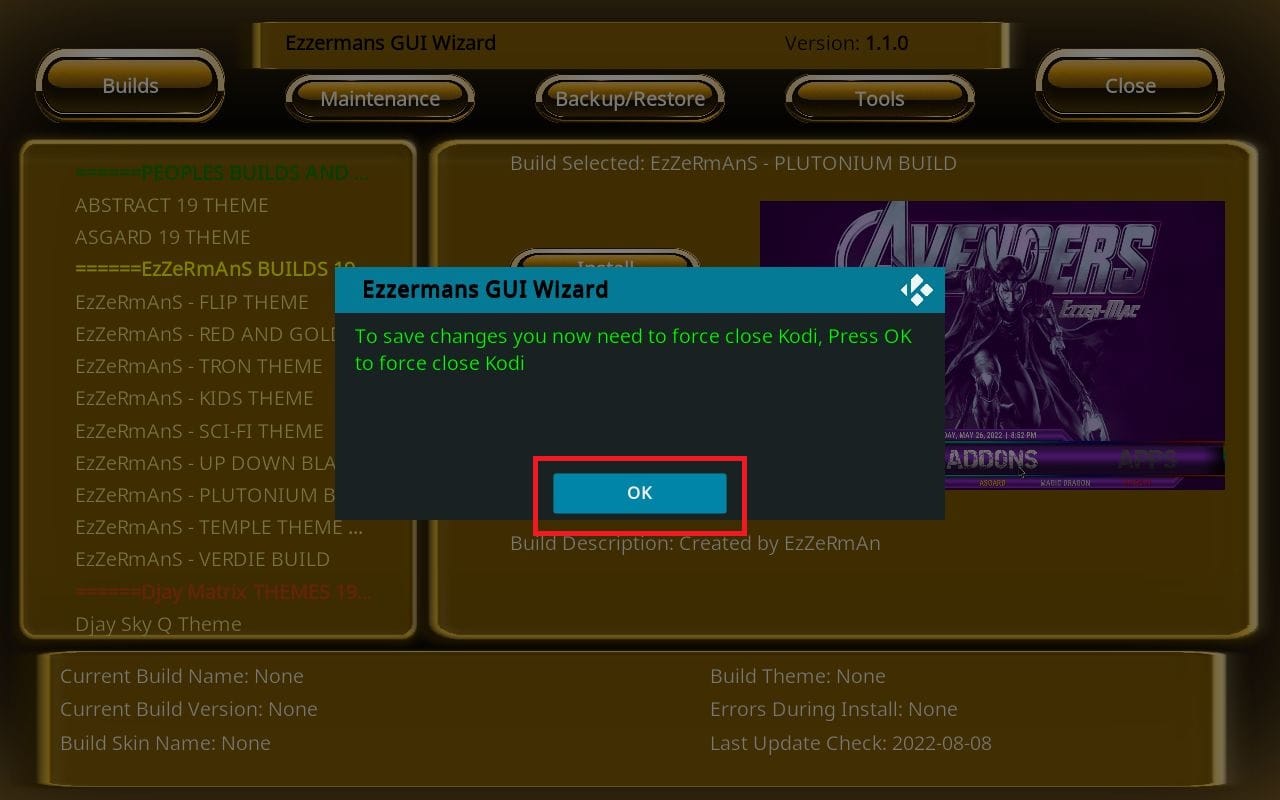 kodi ezzermacs build on firestick