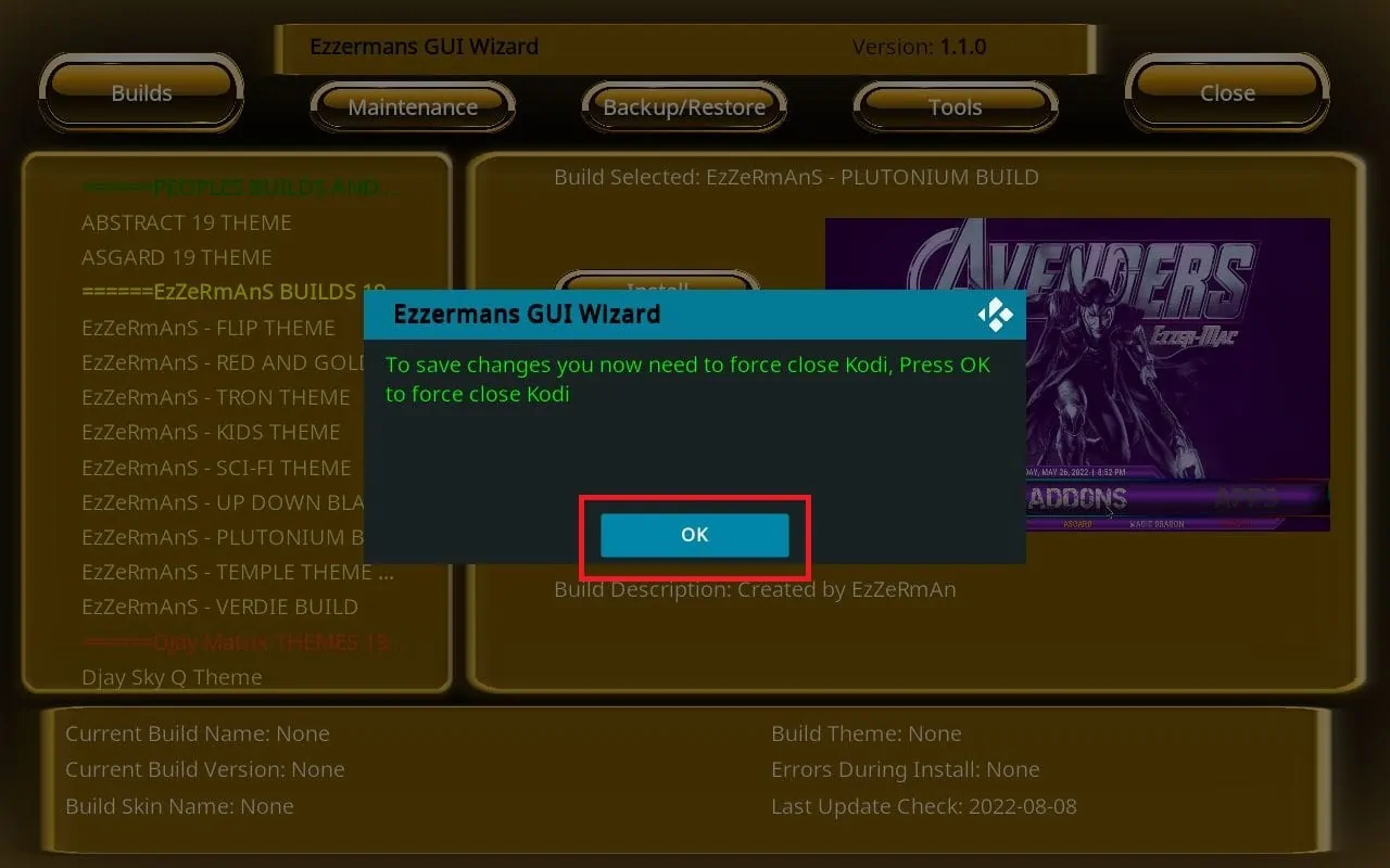 kodi ezzermacs build on firestick