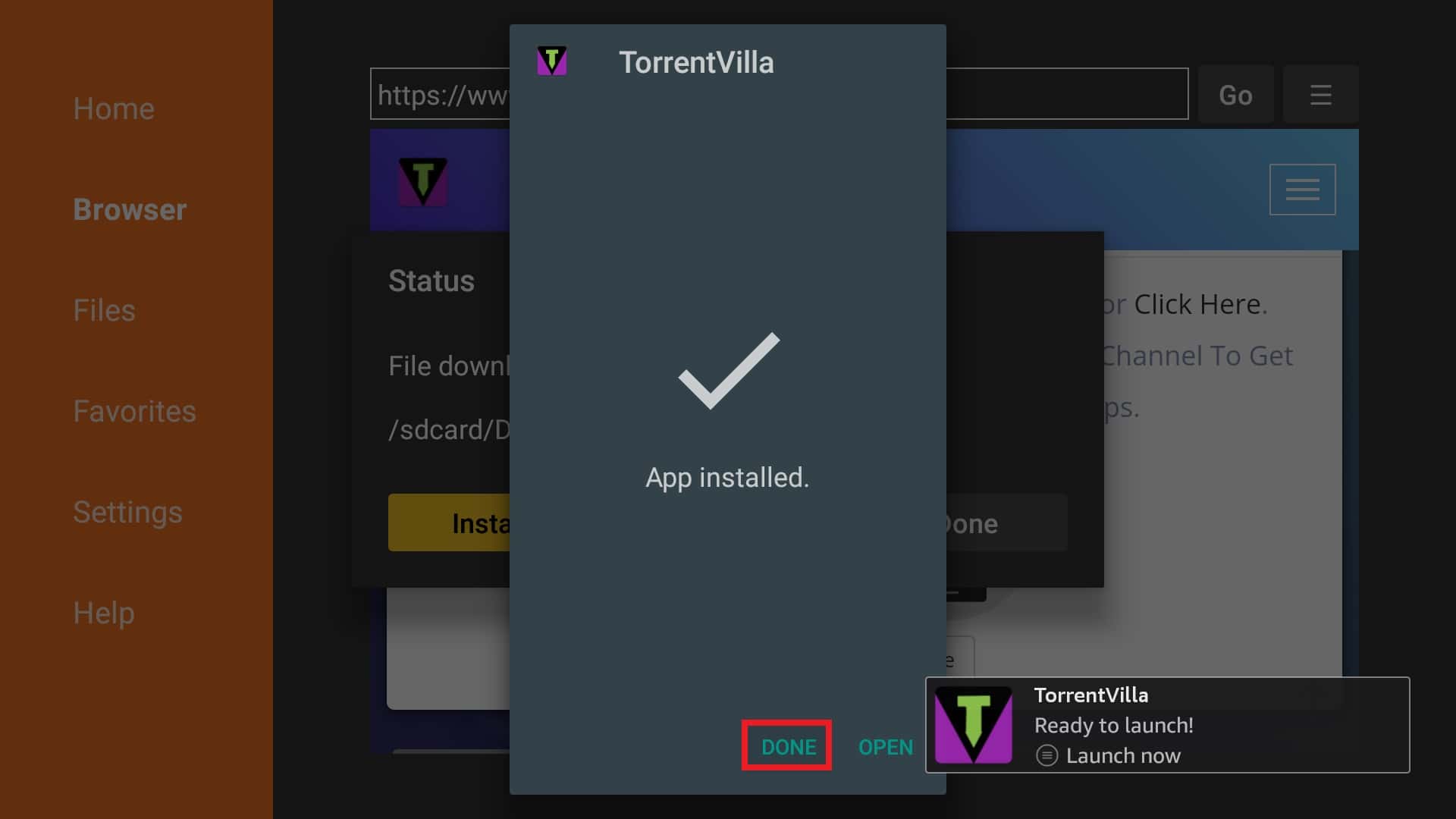 torrentvilla app