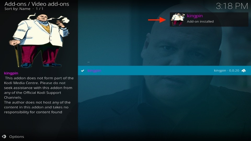 kingpin repo on kodi