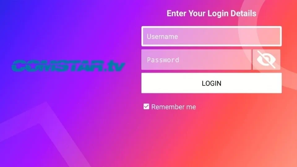 comstar login detail