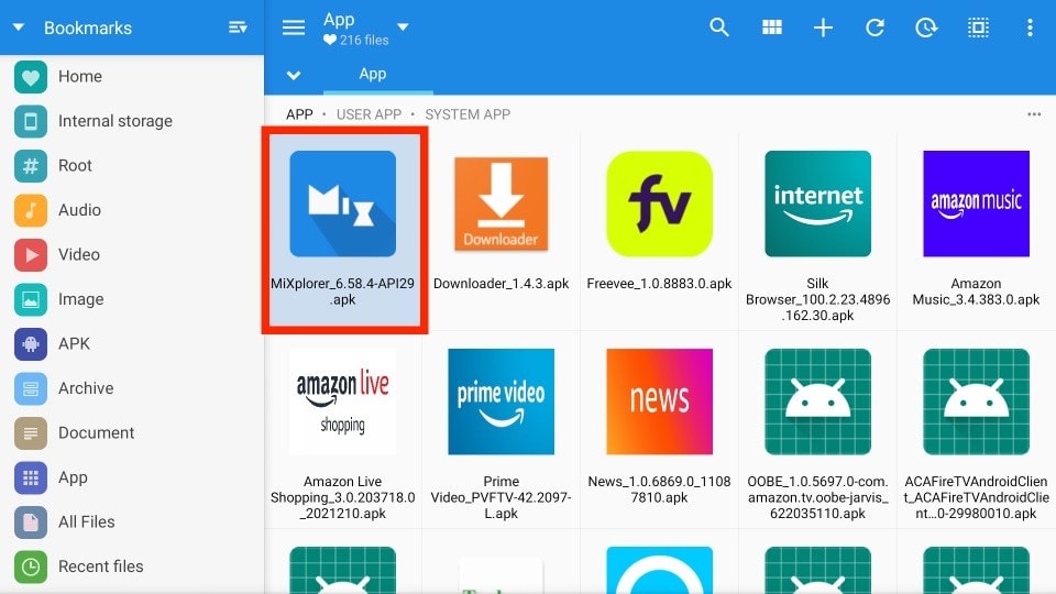 transfer files to firestick