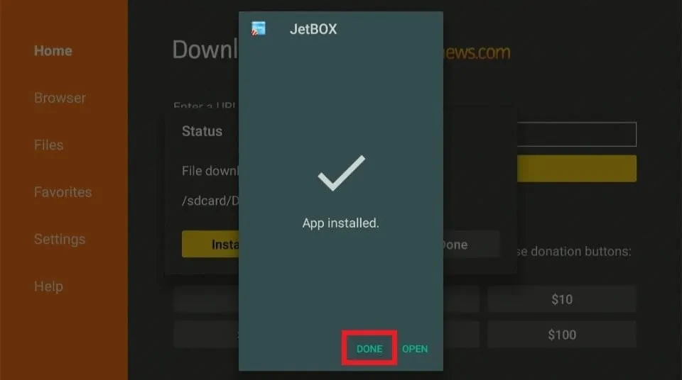 jetbox on firestick