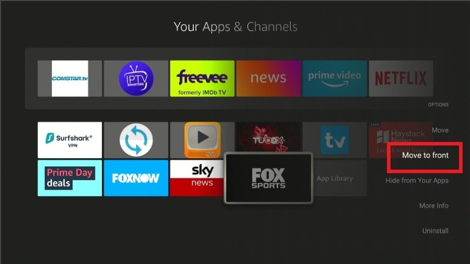 how to watch fox sports on firestick