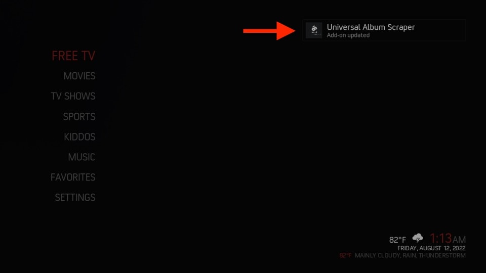 addons update
