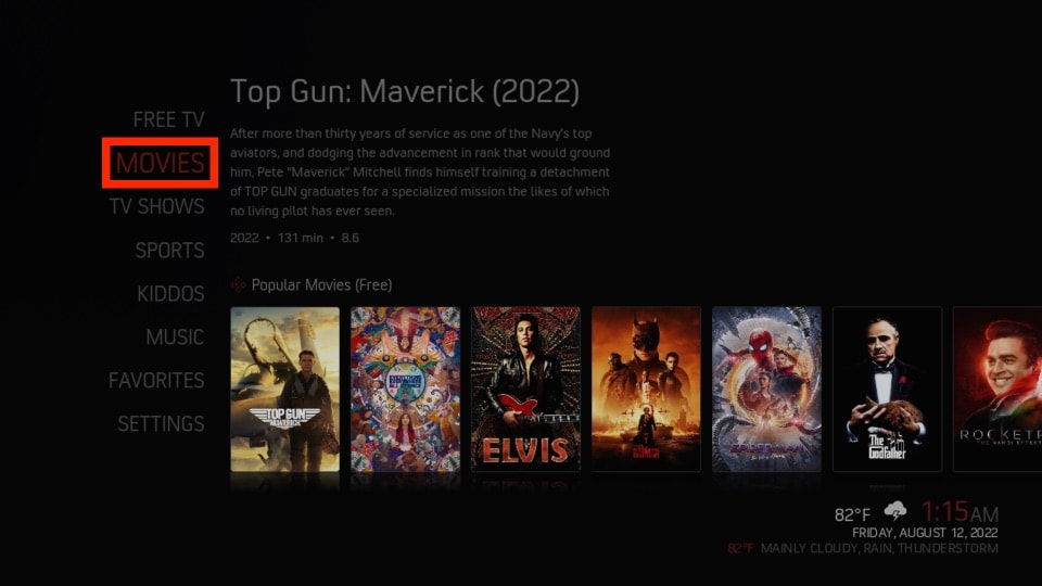 go to movies