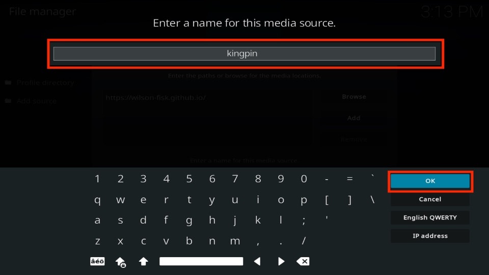 type a name