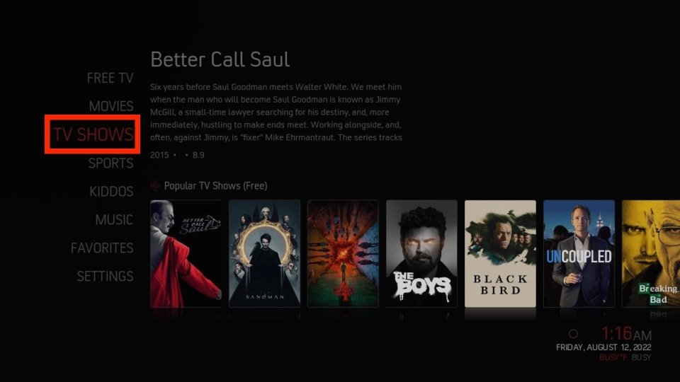 tv shows