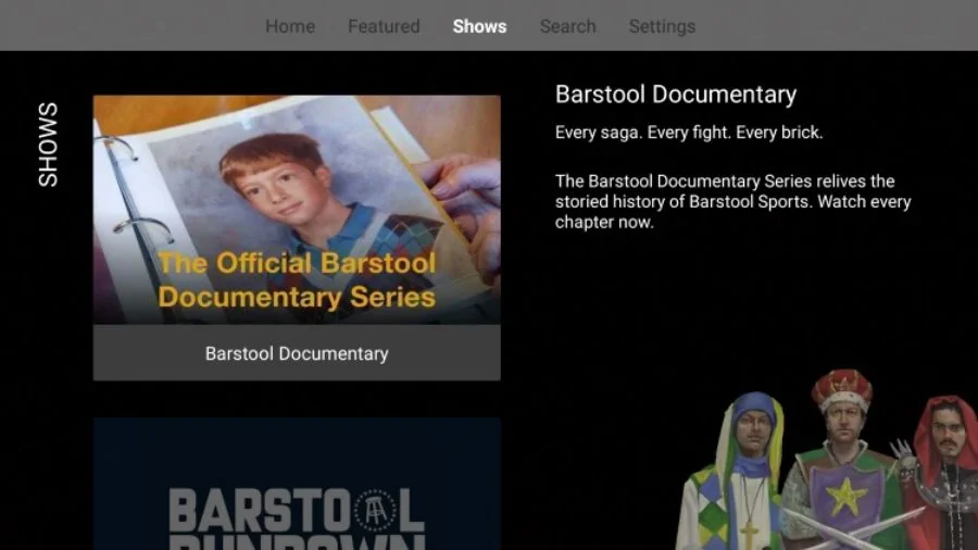 how to use Barstol Sports on Firestick