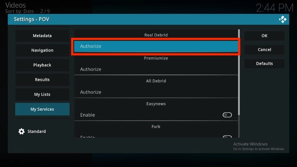 pov kodi addon