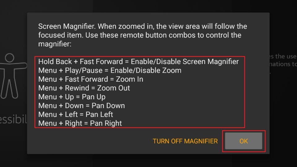 click on ok button