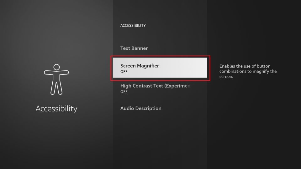 select Screen Magnifier