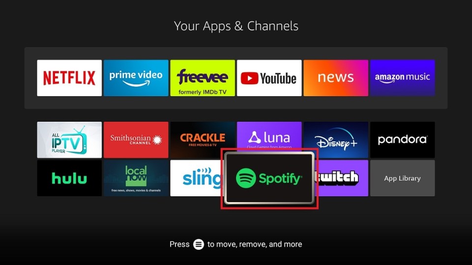 how to install spotify on firestick