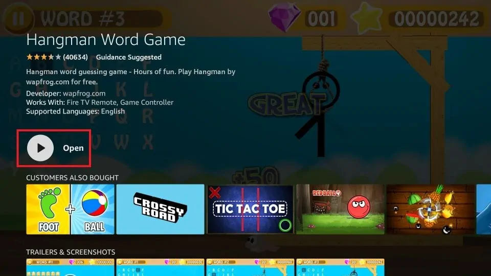 how to install hangman on firestick