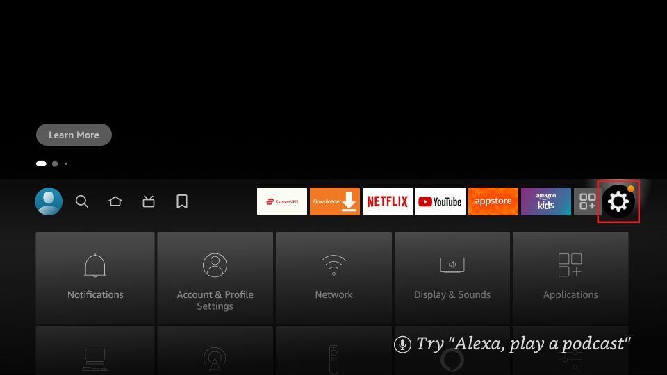 firestick settings