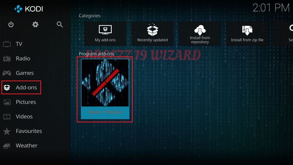Install Breezz 19 Wizard Kodi Builds