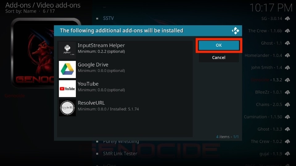 additional addons