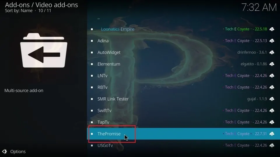 the promise kodi addon guide
