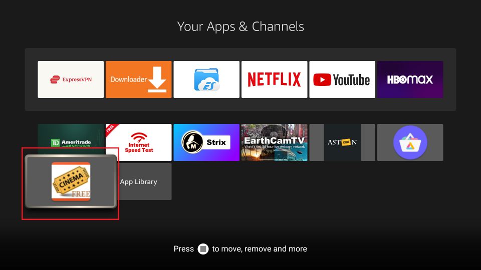 how to install and use cinema apk on firestick