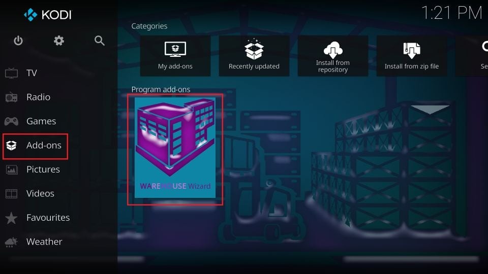 warehouse wizard