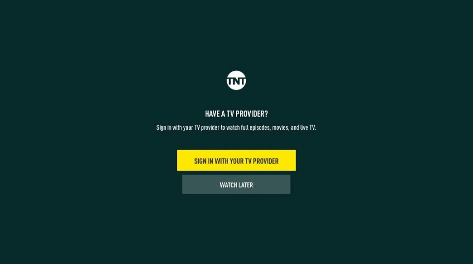 how to watch tnt on firestick