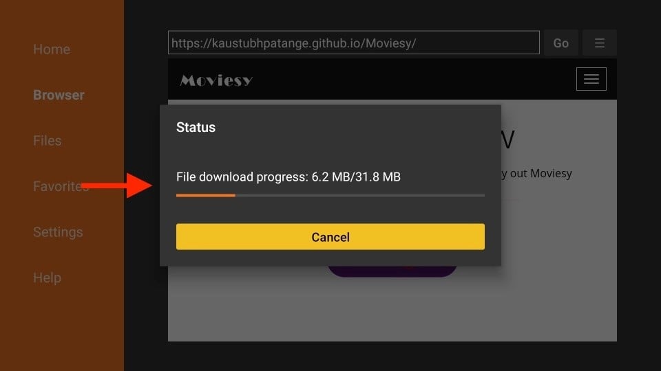 moviesy files downloading
