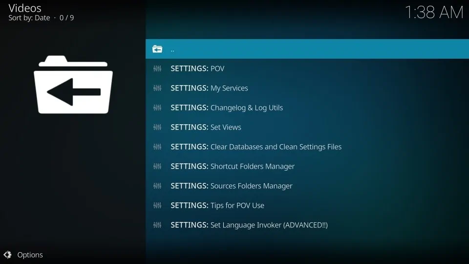 pov on kodi