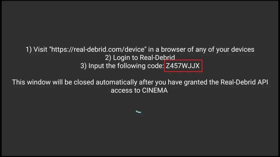 kodi real debrid auth