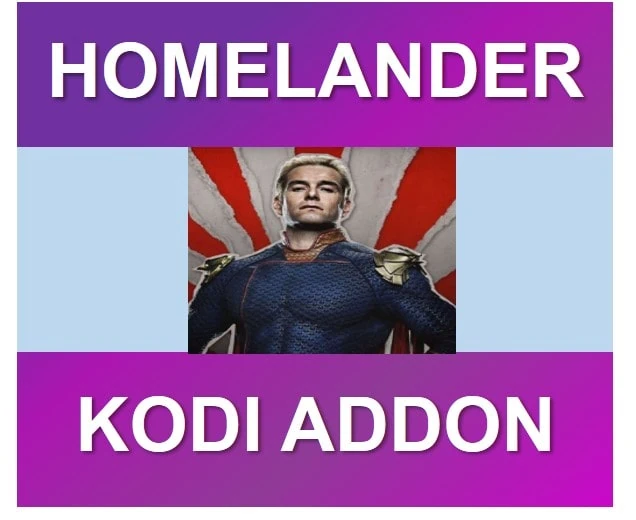 how to install homelander kodi addon