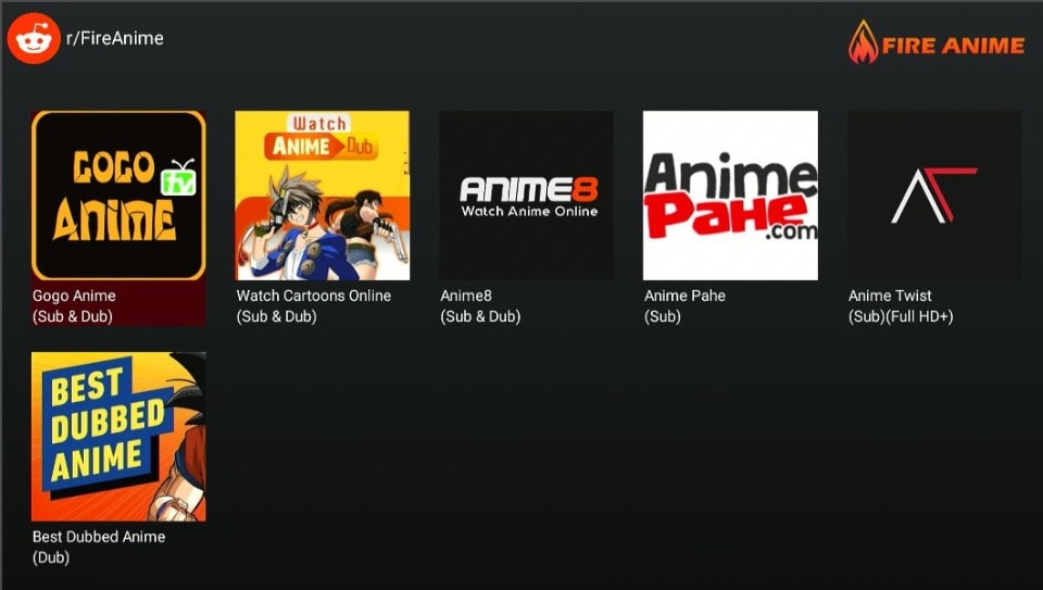 Animeland: English Dubbed Anime for Free - Firestick and Other