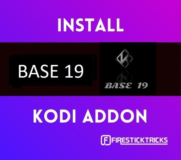 how to install base 19 kodi addon 