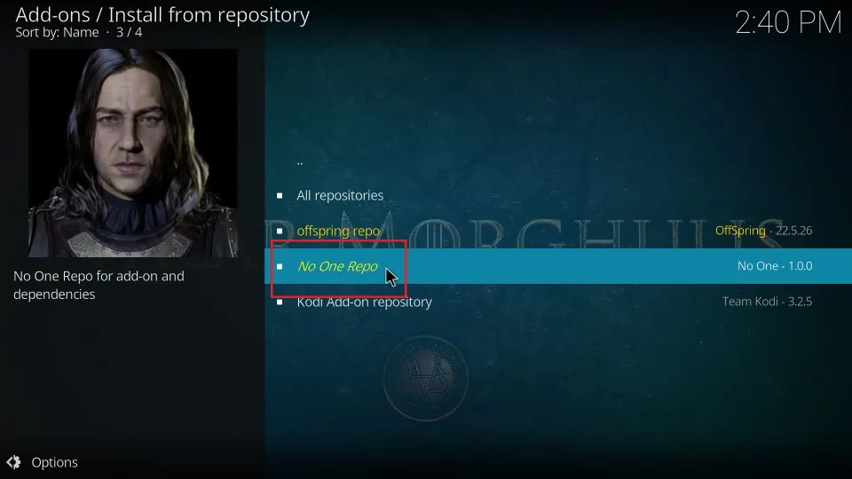 Open the No One Repo