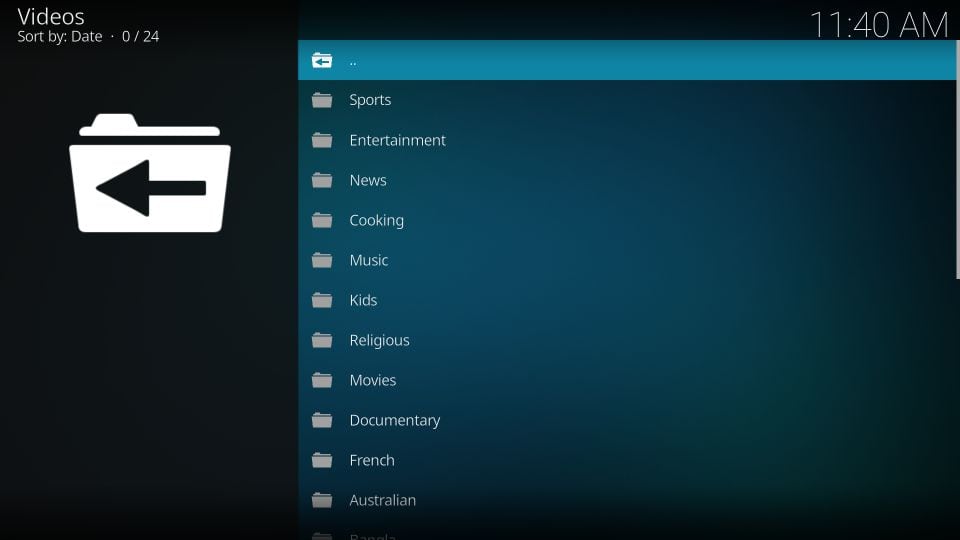 categories