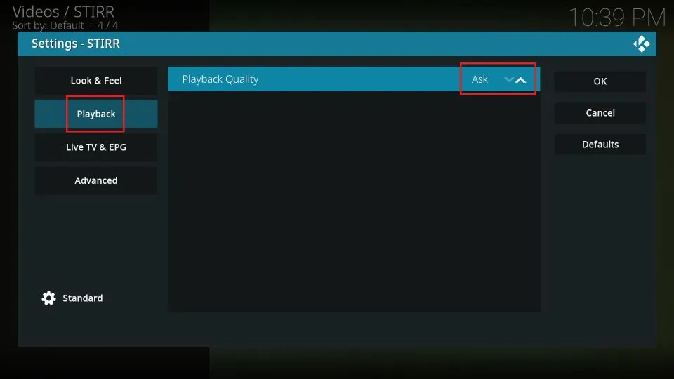 how to install stirr kodi addon