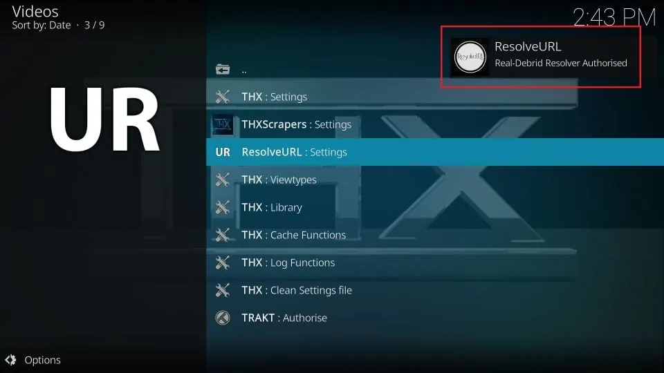 how to install thx 1138 kodi addon
