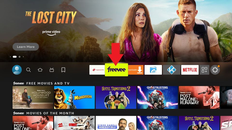 how to install imdb tv freevee on firestick