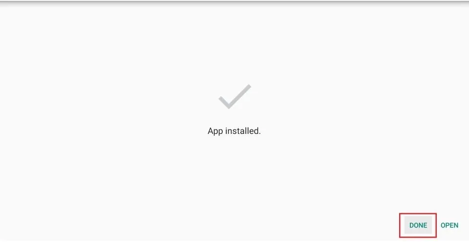 watched app installed