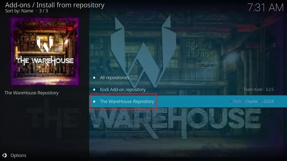 Open The WareHouse Repository