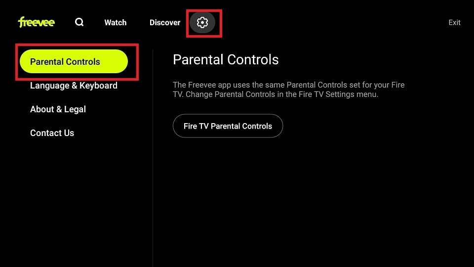 parental controls