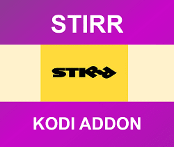how to install stirr kodi addon 