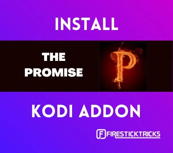 how to install the promise kodi addon