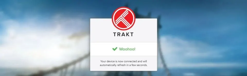 activate trakt for kodi