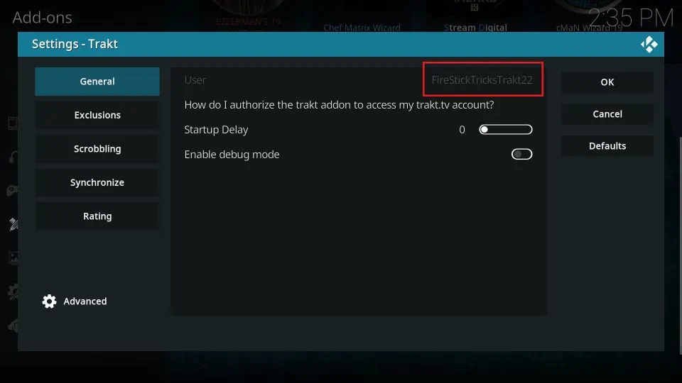 how to install trakt on kodi