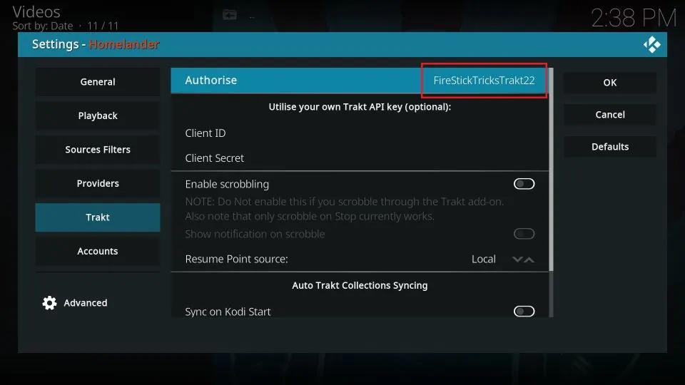 how to install trakt on kodi